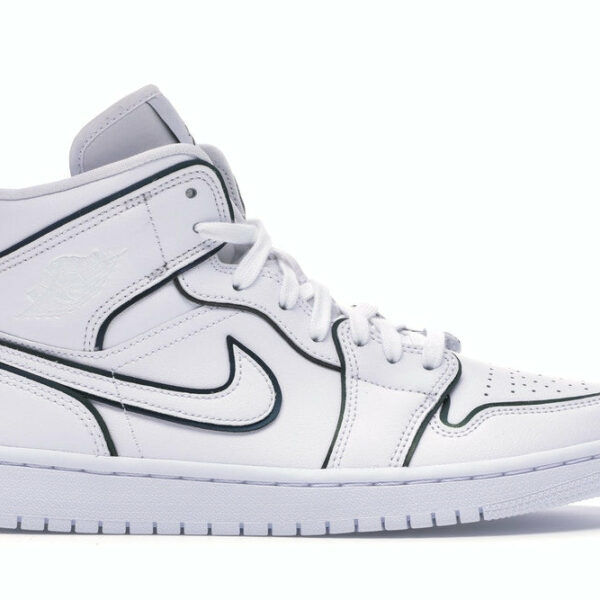 Nike Jordan 1 Iridescent reflective white reflective