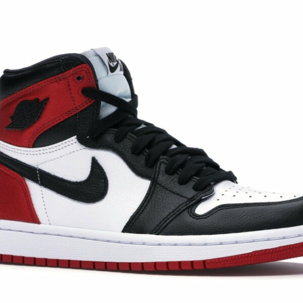 Nike Jordan 1 Satin Black Toe chicago*