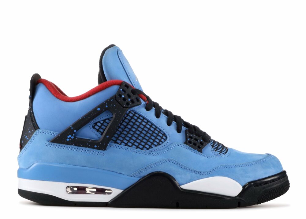 Jordan 4 Light Blue Pers.