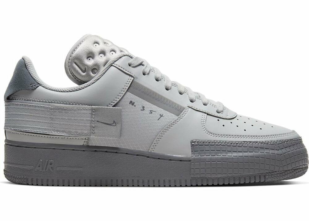 Nike AF1 Type Total Grey Pers.