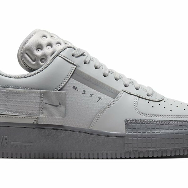 Nike AF1 Type Total Grey Pers.