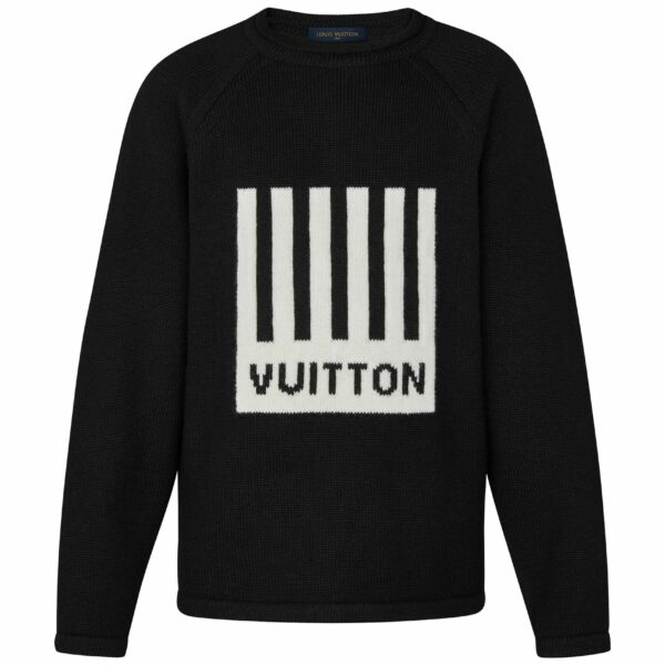 Maglione Louis Vuitton Black Pers.