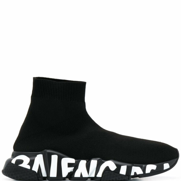 Balenciaga Speed Graffiti total black *