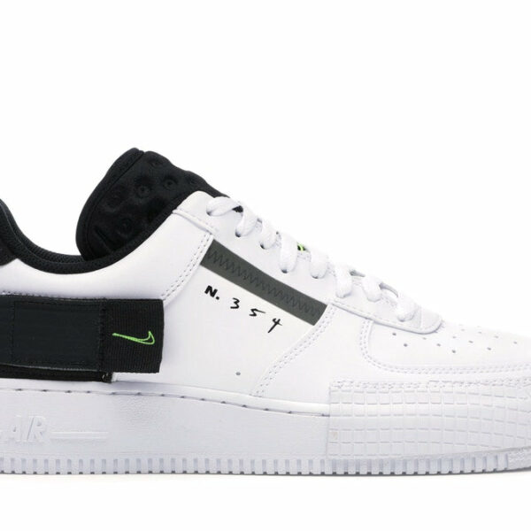 Nike AF1 Type White Black *