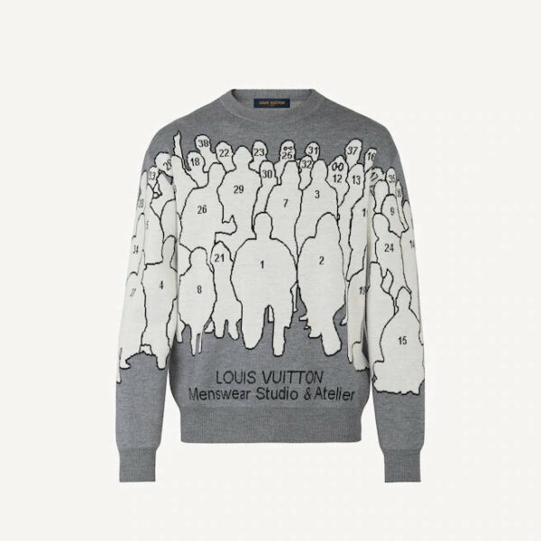 Maglione Louis Vuitton grey Pers.