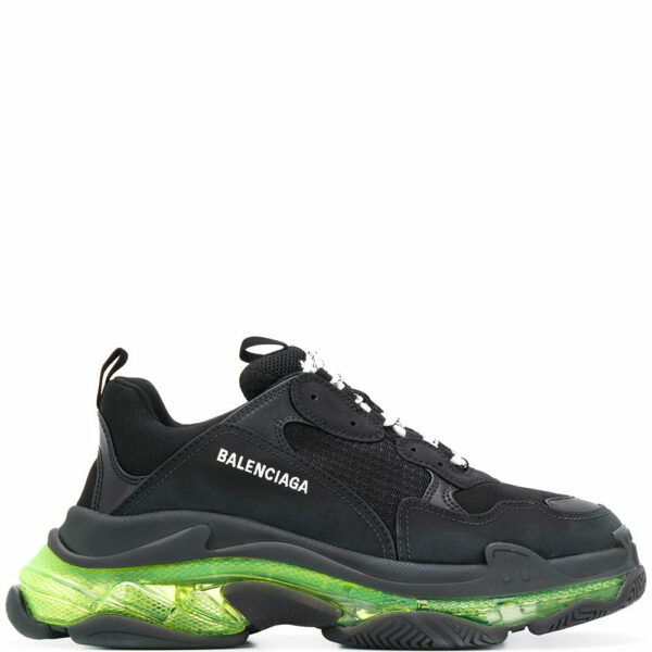 Balenciaga Triple S Green Clear Sole Pers.