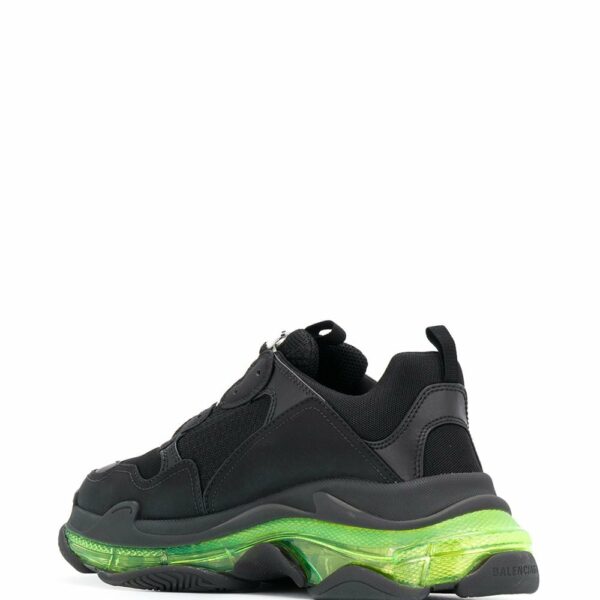 Balenciaga Triple S Green Clear Sole Pers.