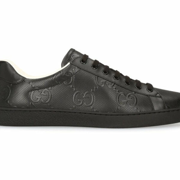 Gucci Ace Black Signature Pers.