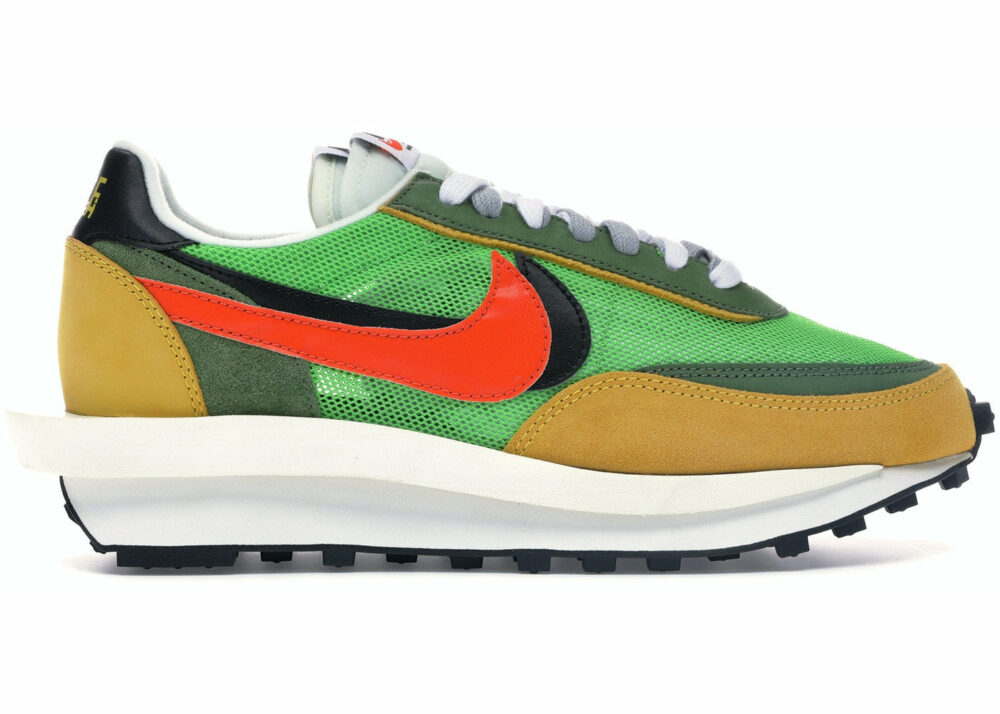 Nike Waffle Sacai Green Multi *