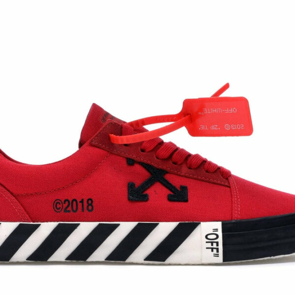 Off-White Vulcanized Red Pers.