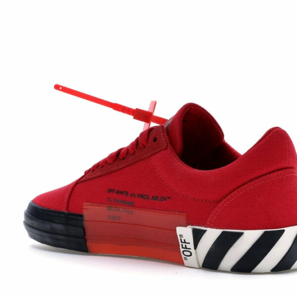 Off-White Vulcanized Red Pers.