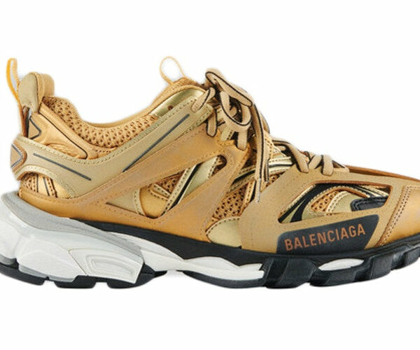 Balenciaga Track Trainers Gold Pers.