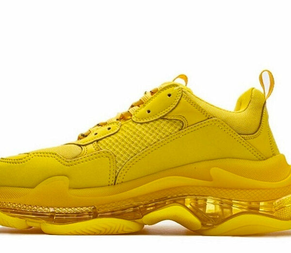 Balenciaga Triple S Total Yellow Clear Sole Pers.