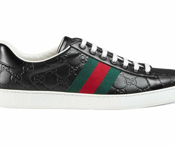 Gucci Ace Black Signature Pers.