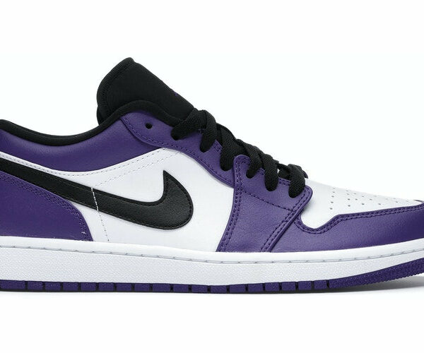 Nike Jordan 1 Purple logo Black *