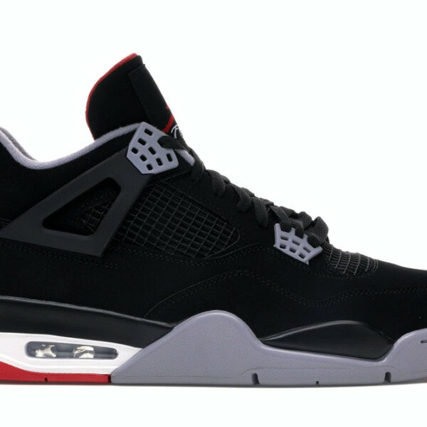 Jordan 4 Retro Bred pers