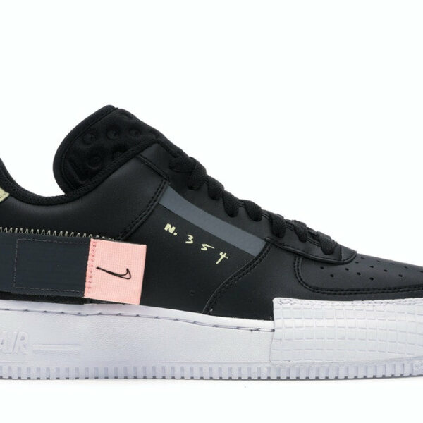 Nike AF1 Type Black Pers.