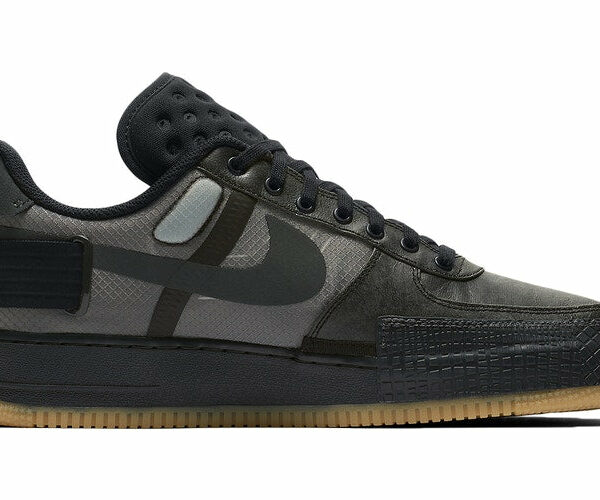 Nike AF1 Type Black Gum Pers.