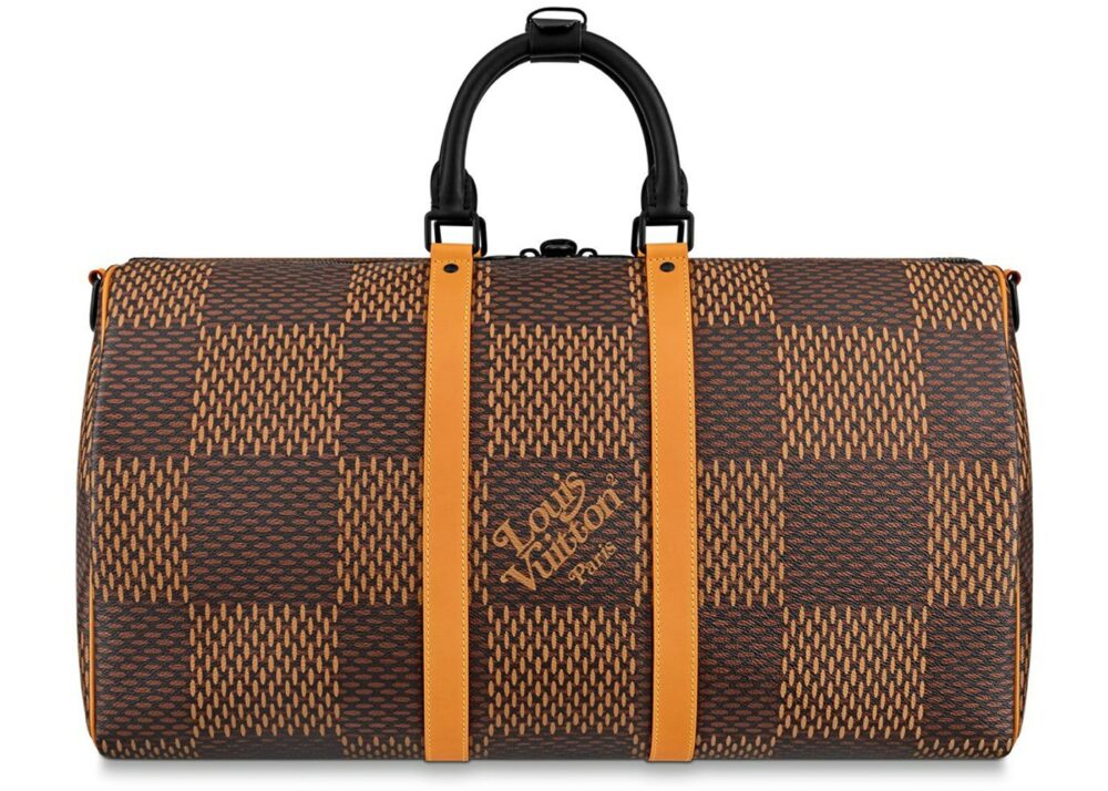 Louis Vuitton x Nigo Keepall Bandouliere Pers.