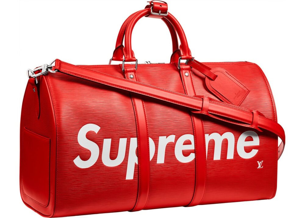 Louis Vuitton x Supreme Keepall Bandouliere Pers.