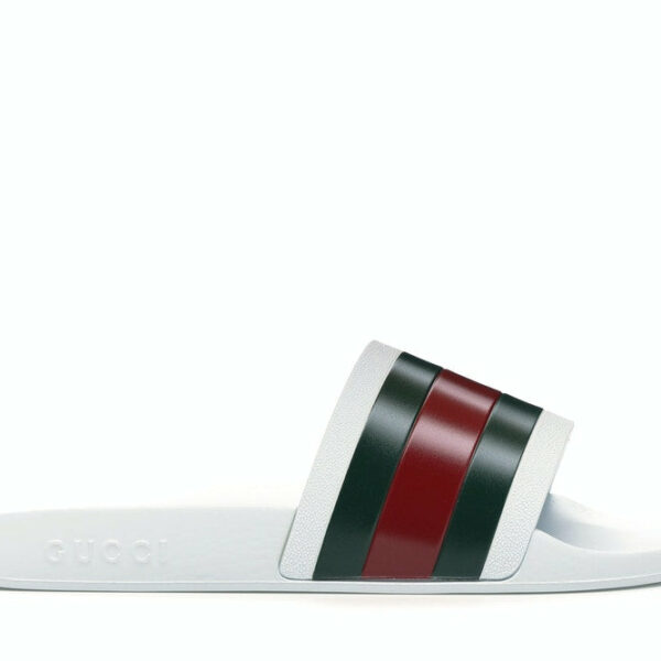 Slides Gucci White Pers.