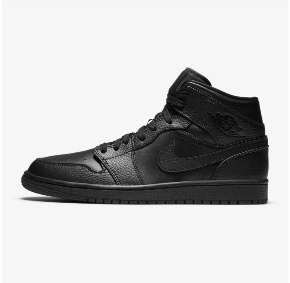 Nike  jordan 1 total black pers