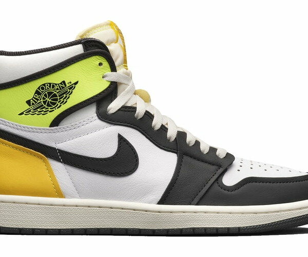 Jordan 1 White Black Volt University Pers