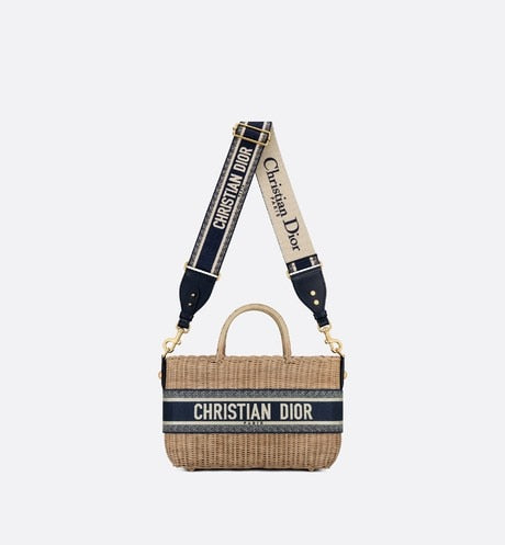 Dior Borsa a Sacchetto Wicker Pers.