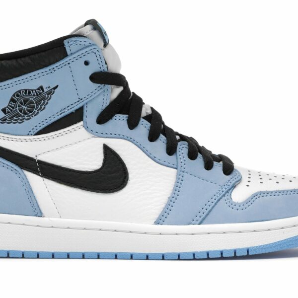 Jordan 1 White University Blue Black High *