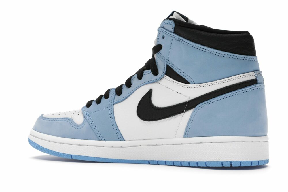 Jordan 1 White University Blue Black High *