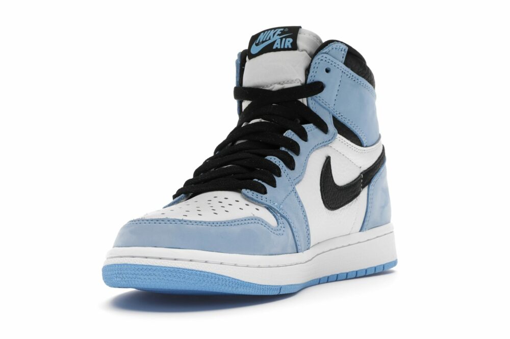 Jordan 1 White University Blue Black High *