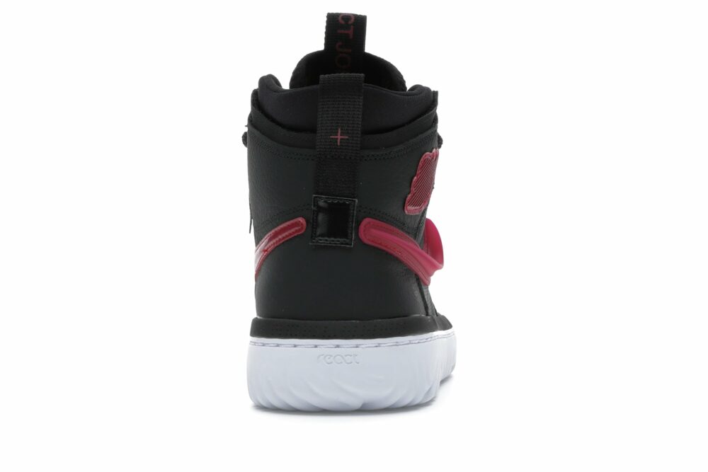 Jordan 1 React Black Noble Red Pers