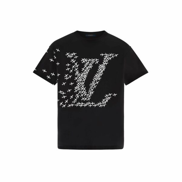 T-Shirt Louis Vuitton Monogram Black Pers.