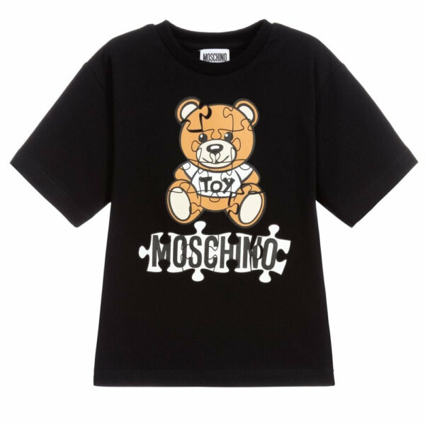 T-Shirt Moschino Puzzle Bear Pers.