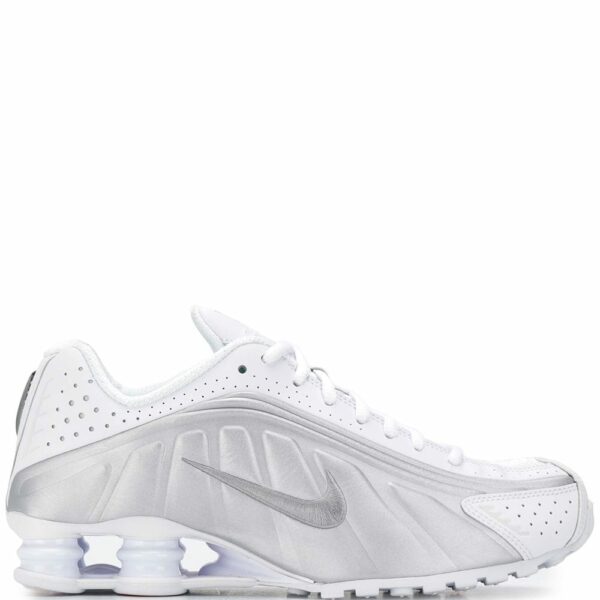 Nike Shox R4 Metallic Silver Pers.