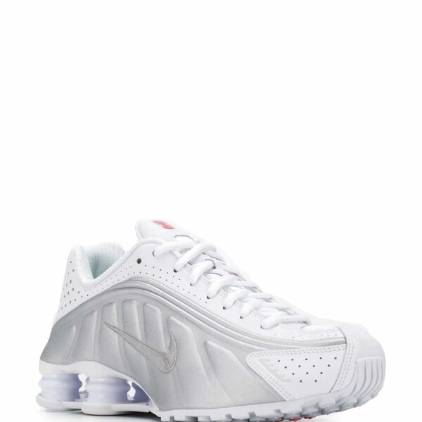 Nike Shox R4 Metallic Silver Pers.