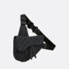 Tracolla Uomo Dior Saddle Black Pers.