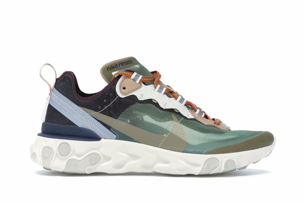 Nike React Element 87 Undercover Myst Green pers.