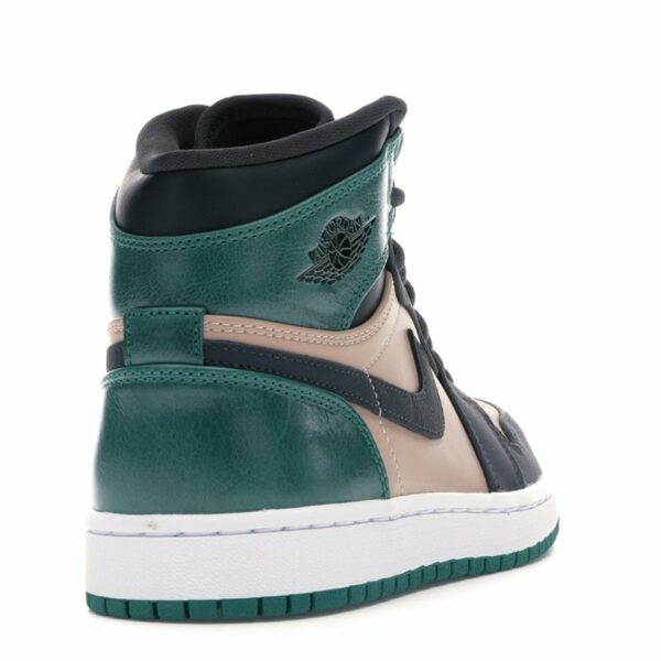 Jordan 1 Bio Beige Anthracite Mystic Green Pers.