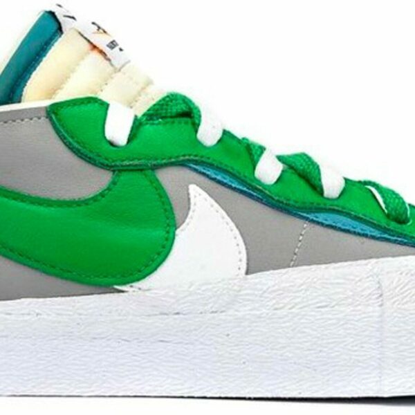 Nike Blazer Low Sacai Medium Grey Classsic Green Pers.