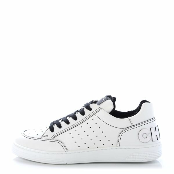 Chanel Calfskin White pers.