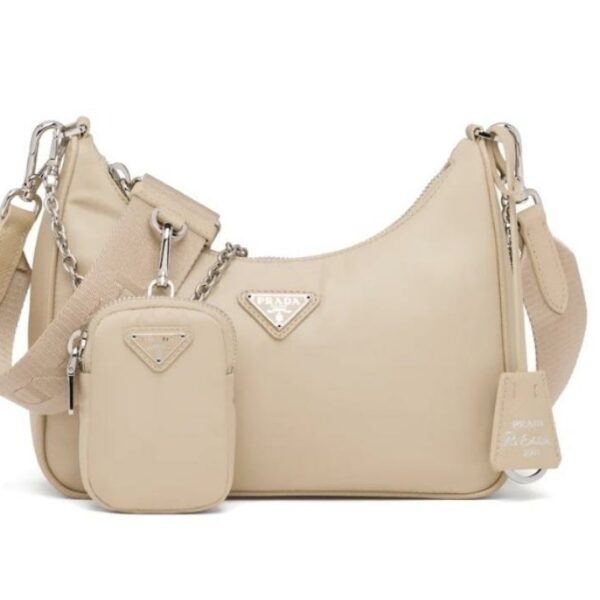 Mini Borsa Prada Re-Edition Beige *