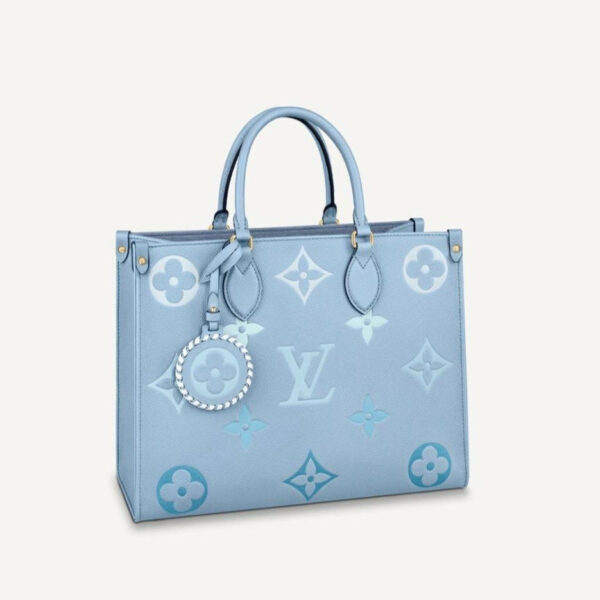 Borsa Louis Vuitton Onthego blu pers.