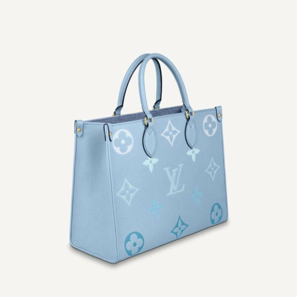 Borsa Louis Vuitton Onthego blu pers.