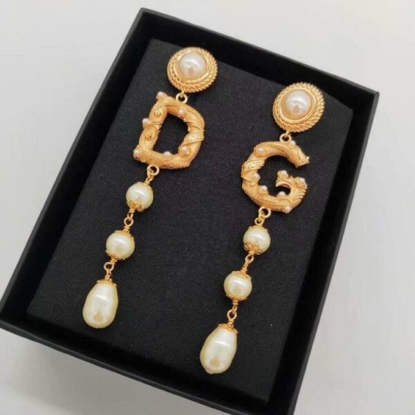 Orecchini Perle D&G Pers.