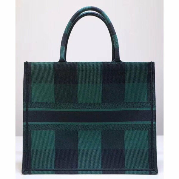 Dior Book Tote Green Pers.