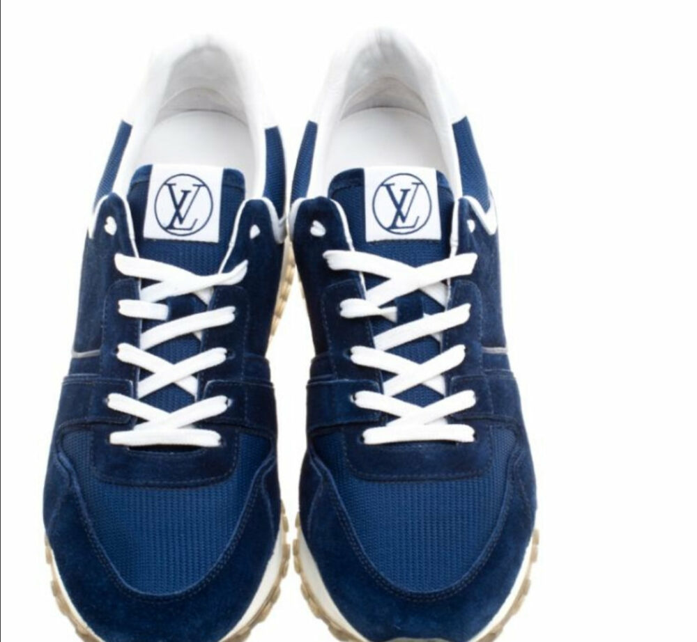 Louis Vuitton Run Away tela Blue Marina pers