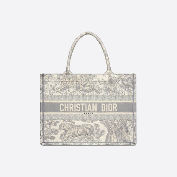 Dior Book Tote Grey Pers.