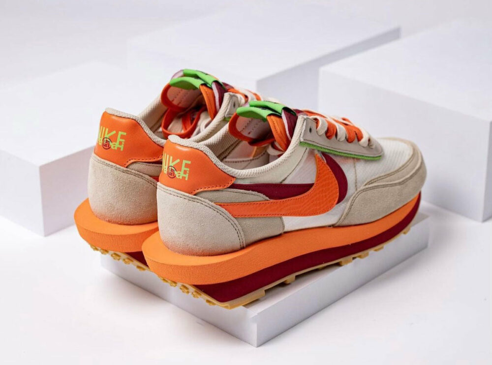 Nike Waffle Sacai Orange Pers.