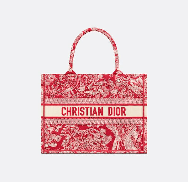 Dior Book Tote Red Pers.